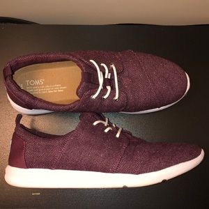 Toms Del Ray Sneakers-Burgandy